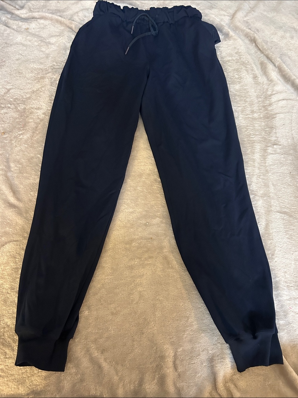 Lululemon stretch high rise jogger in true navy